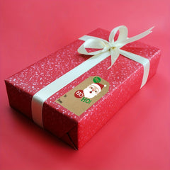 Christmas Copperplate Paper Stickers Pack - 10 Sheets 6 Designs
