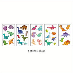 Realistic Dinosaur Tattoo Stickers - Semi Permanent Waterproof