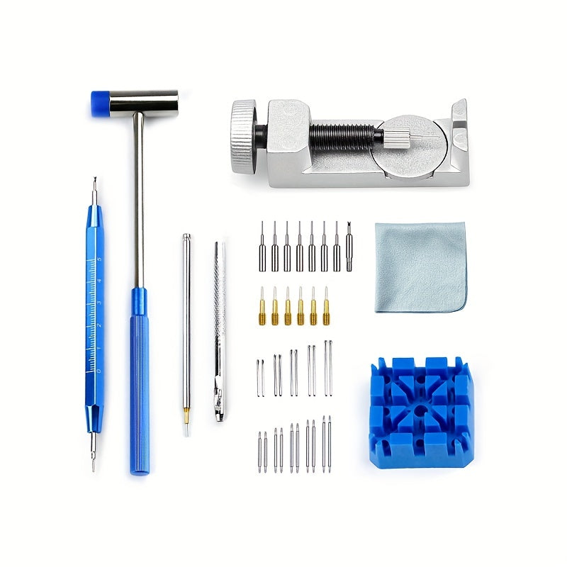 41pcs Manual Watch Repair Tool Set for Straps Replacement and Watch Repair