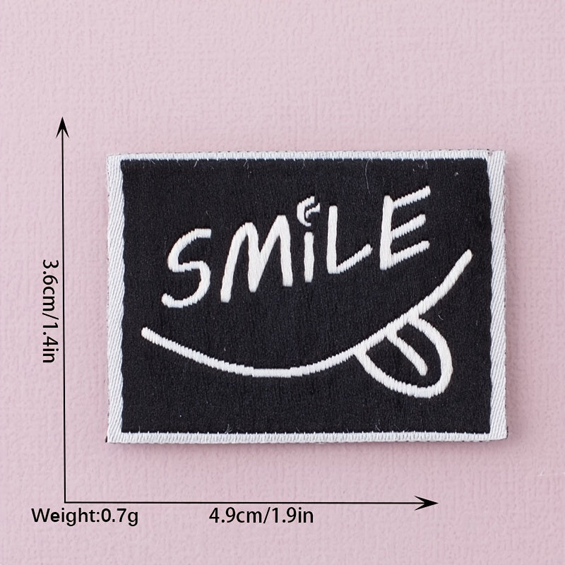 3PCS DIY 3D Letter Decoration Patches For Girls - Sew/Iron On Functional Patches