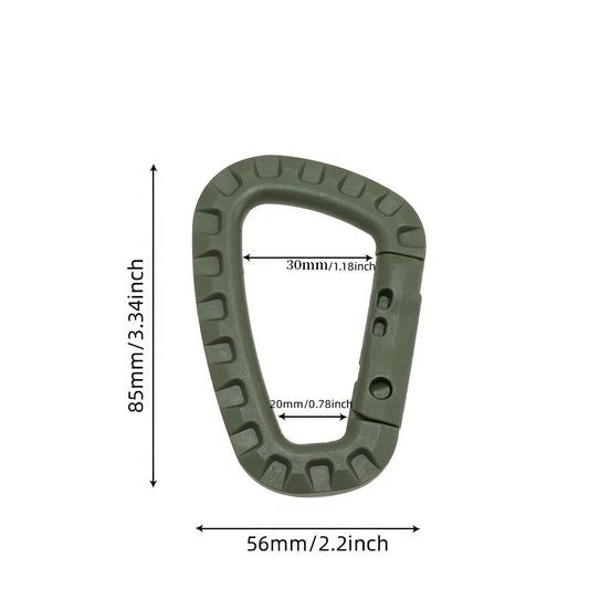 Durable Lightweight Tactical Carabiner for Outdoor Hanging