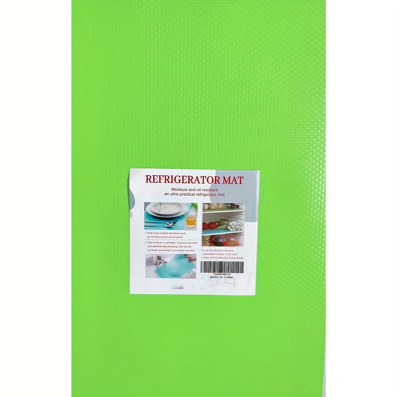 1 Pc Refrigerator Mats Shelf Mats Waterproof Fridge Pads Washable Fridge Mats