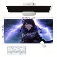 Large Mouse Pad Gaming Desk Mat Animation Pattern Non-slip Rubber Protection