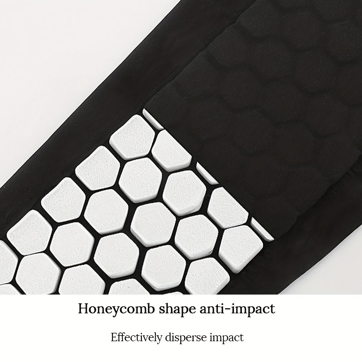 Honeycomb Pad Calf Compression Sleeve for Soccer Anti Collision