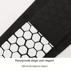 Honeycomb Pad Calf Compression Sleeve for Soccer Anti Collision