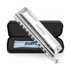 Chromatic Harmonica Key Of C 10 Holes 40 Tones Mouth Organ