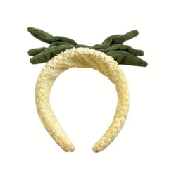 Cartoon Pineapple Headband for Skincare - Cute Hair Accessories