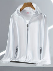 Men's Sun Protection Hooded Jacket for Outdoor Activities