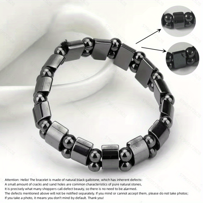 Gallstone Magnetic Stone Bracelet Holiday Party Gift Accessory