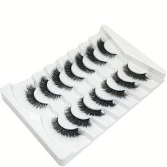 Cat Eye Natural Look False Eyelashes 7 Pairs