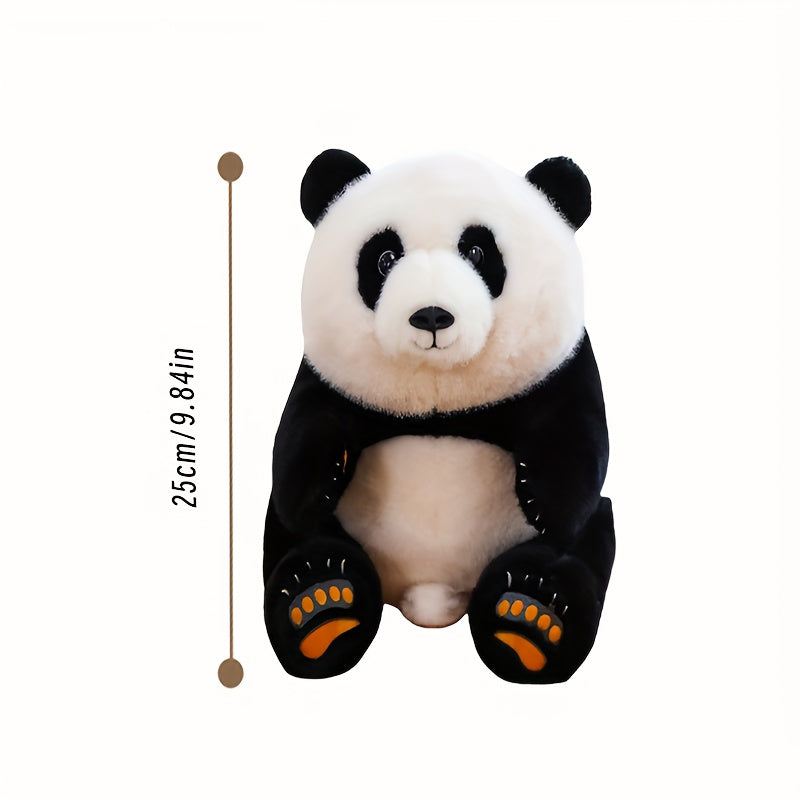 Cute Plush Panda Backpack Toy for Home Decor and Storage