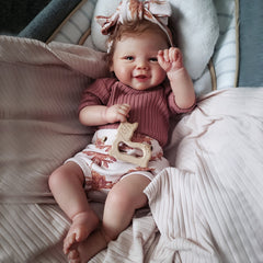 18 Inch Reborn Child Doll with 3D Painted Features & Soft Vinyl Body