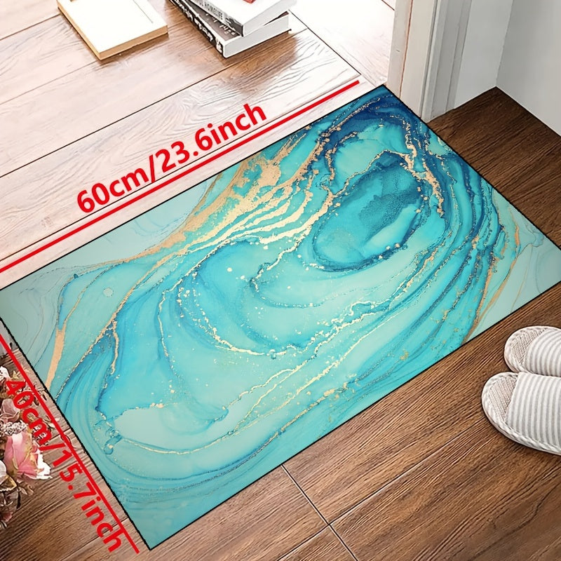 Waterproof Marbling Rug for Home Decor