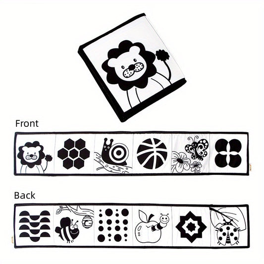 High Contrast Baby Cloth Book Toys for Boys