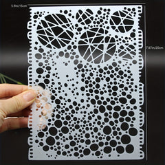 DIY Scrapbook Drawing Template Shine Words Rubber Stamp