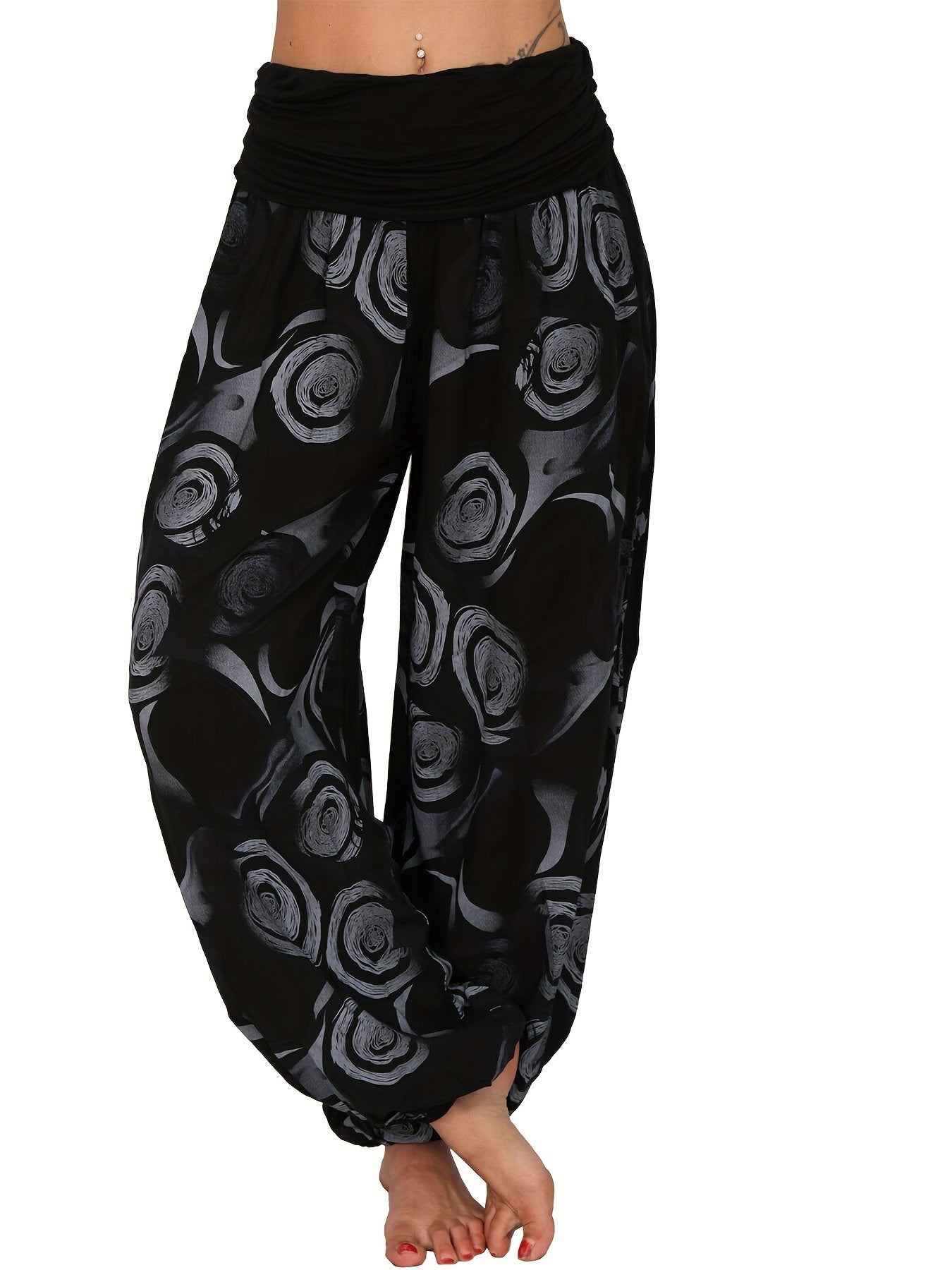 Boho Wide Leg Pants for Spring & Summer Women's Clothing