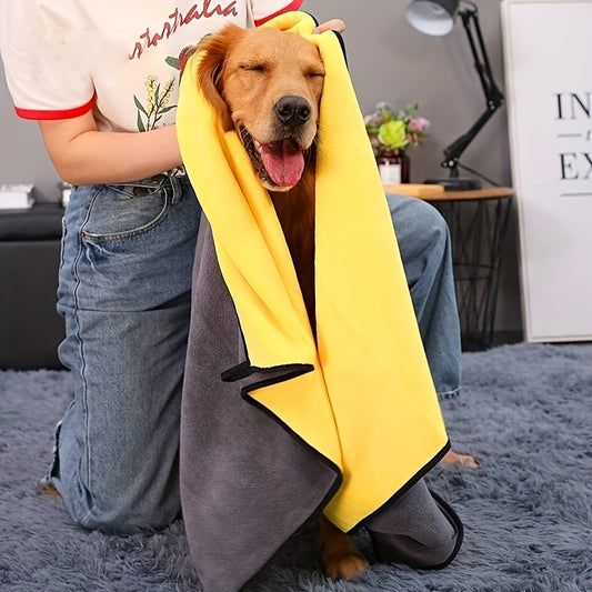 Pet Towels with Hand Pockets - Grooming & Drying