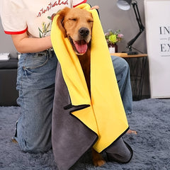 Pet Towels with Hand Pockets - Grooming & Drying