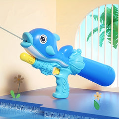 Dolphin Water Gun Toys Large Capacity Pump Pull Type Water Gun