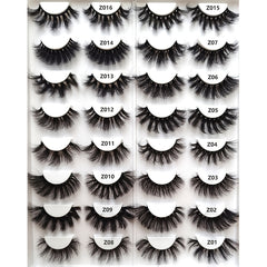 Fluffy 20mm Messy False Eyelashes for Natural Look