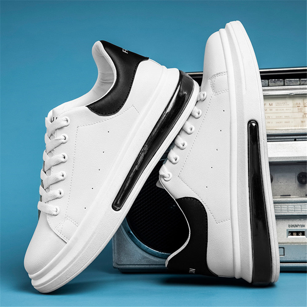 Men's Elevator Shoes Breathable Lace Up Sneakers