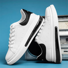 Men's Elevator Shoes Breathable Lace Up Sneakers