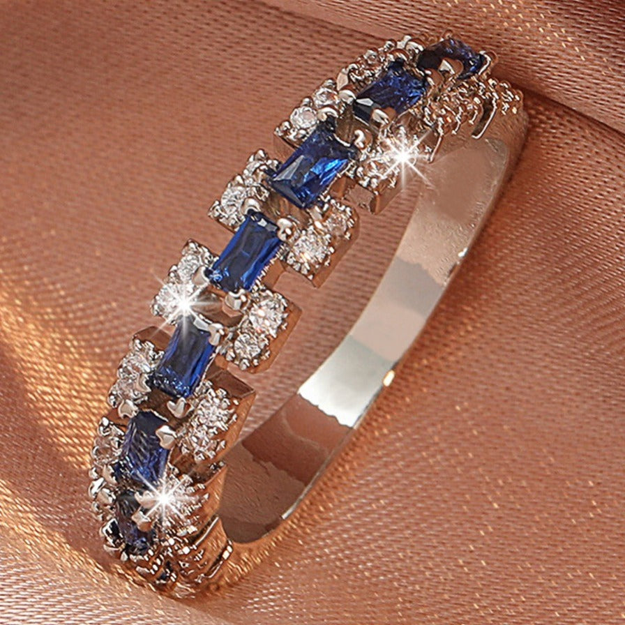 CZ Finger Ring For Women Bride Wedding Party Gift