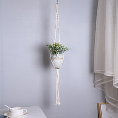 Macrame Plant Hanger Indoor Flower Pot Holder Hanging Planter Basket