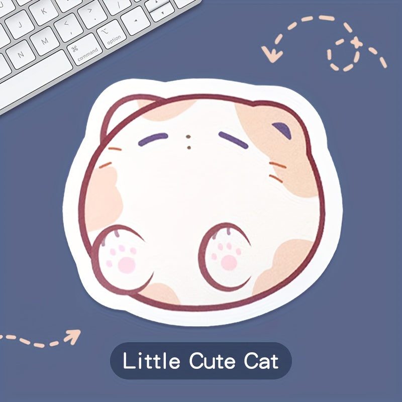 Portable Cartoon Non Slip Mouse Pad Soft Material Comfortable Touch