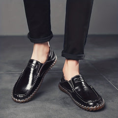 CLOHOO Soft Sole Loafers Men's Slip On Dress Shoes
