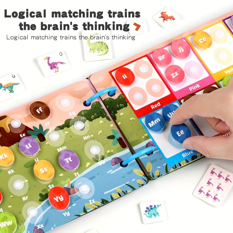 Quiet Book Four Sets of Content Themes for Sensory Training