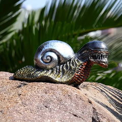 Alien Snail Statue Model for Garden or Home Decor