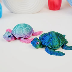 3D Printed Turtle Ornament Home Decor