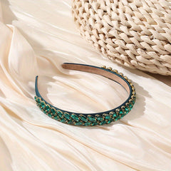 Sparkling Leaf Headband for Party Prom Women Girls