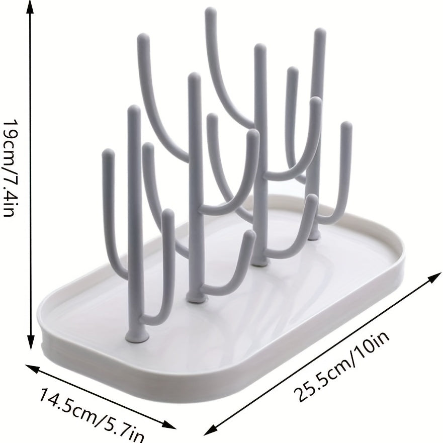 Tree Branch Baby Bottle Drying Rack with Base