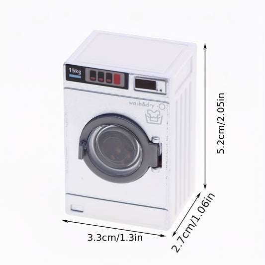 Dollhouse Toy Roller Laundry Machine Realistic Model