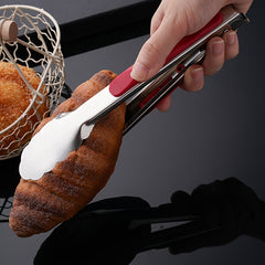 3pcs Stainless Steel Food Clip for BBQ and Kitchen Use