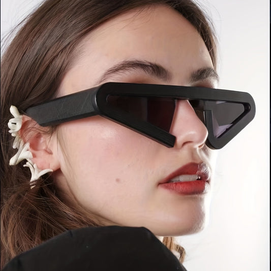 Y2K Triangle Jelly Sunglasses UV400