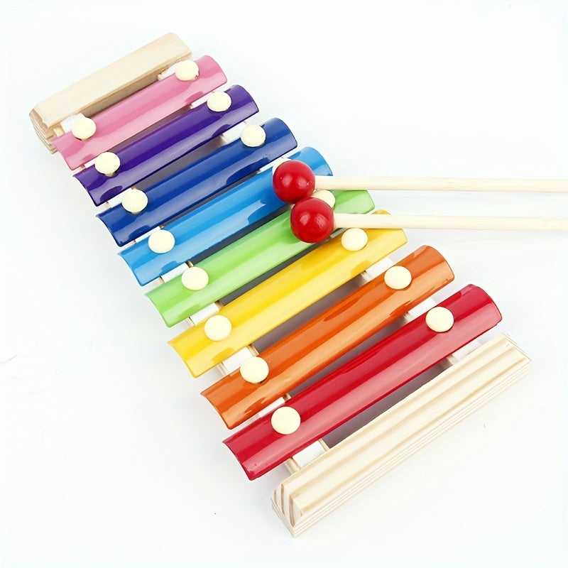 Baby Wooden Xylophone Toddler Educational Toys