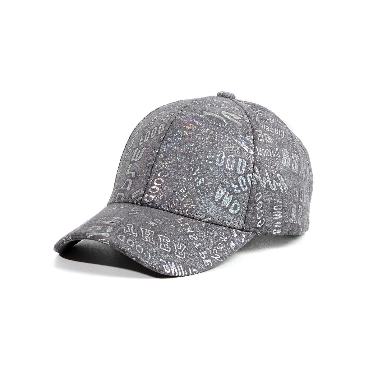 Letter Graffiti Print Baseball Cap Lightweight Adjustable Hip Hop Dad Hat