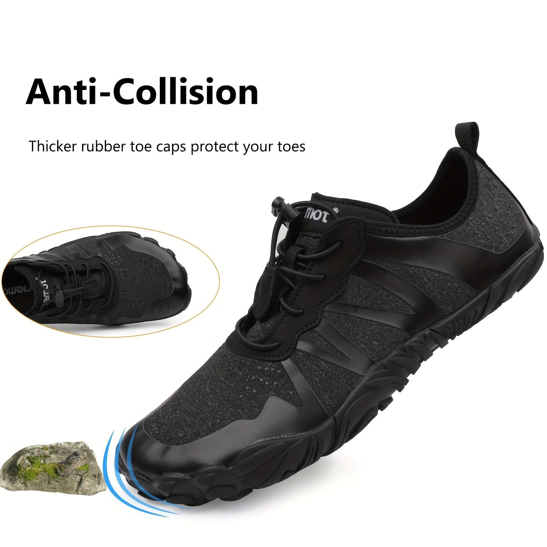 Men's Quick Drying Water Shoes Lightweight Beach Aqua Socks