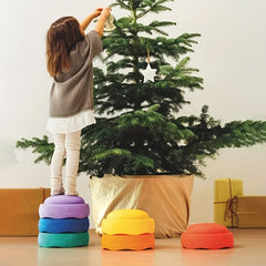 Outdoor Stepping Stones for Kids Balance Training
