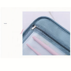 Flamingo & Tropical Pattern Makeup Bag Top Handle Zipper Cosmetic Case