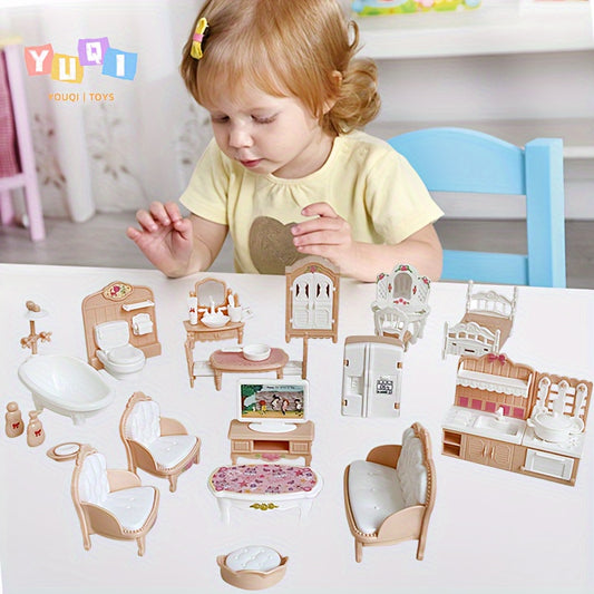 Simulated Furniture Set for Kids Home Play