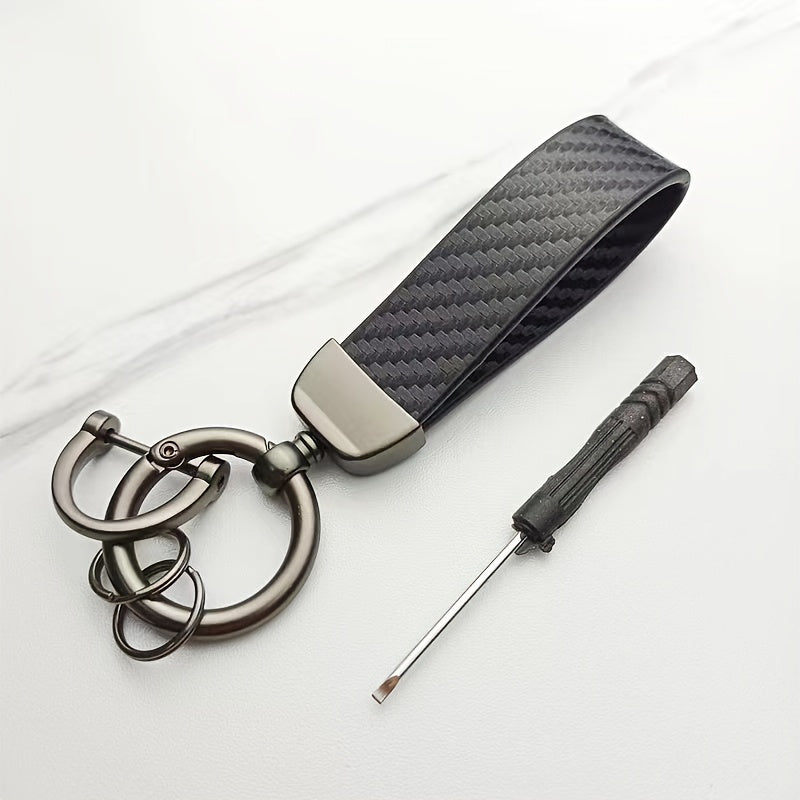 Creative Hand Rope Keychain Car Bag Pendant Couple Keychain Ring