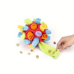 Interactive Pet Snuffle Ball Toy for Dogs Encourages Natural Foraging Skills