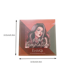 16 Shades Brown Golden Eyeshadow Palette for Daily Makeup