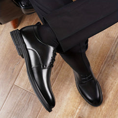 Men's Lace Up Derby Shoes Round Toe Wear resistant Non Slip