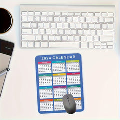 Calendar HD Mouse Pad Non Slip Rubber Mouse Pad For Computer Desk Office