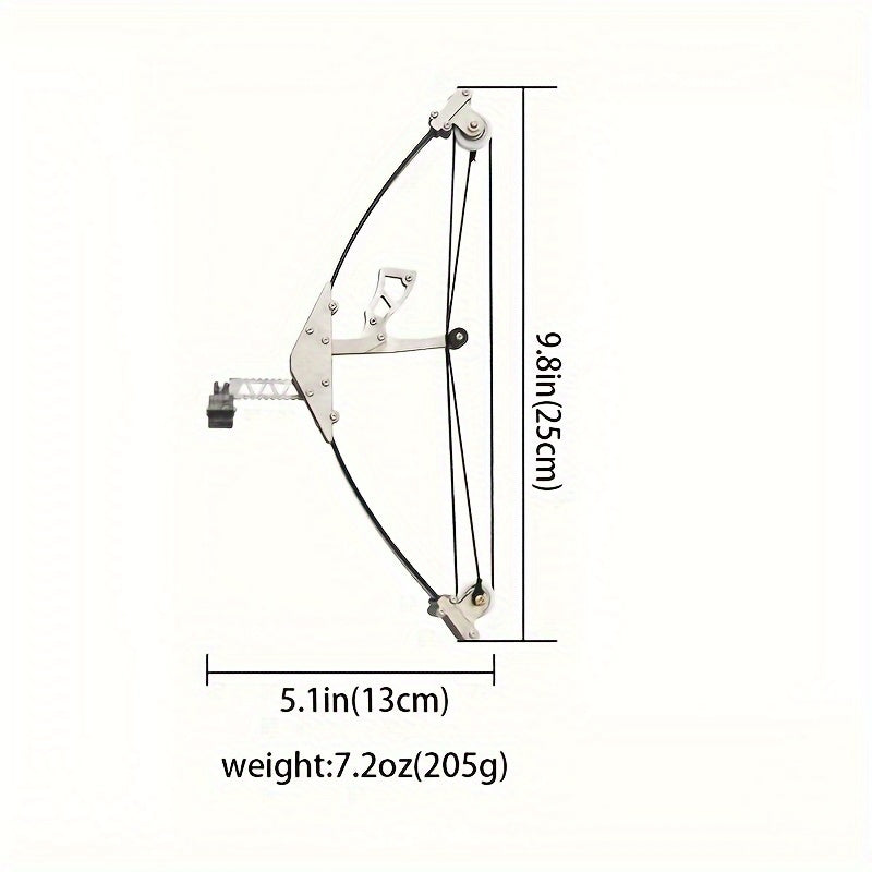 Mini Triangle Composite Bow Mini Archery Equipment Pulley Bow